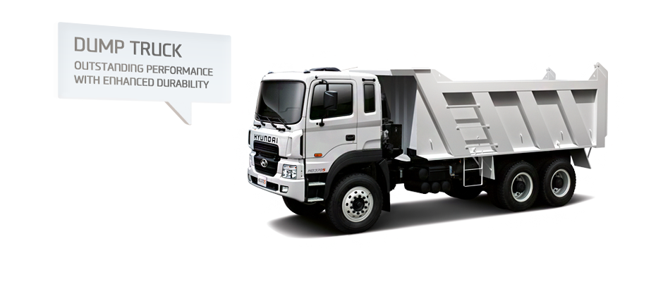 DUMP TRUCK. OUTSTANDING PERFORMANCE WITH ENHANCED DURABILITY