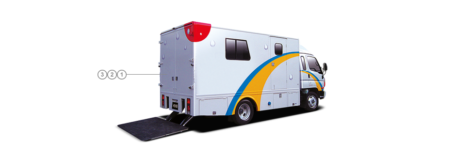Mobile Bath Van